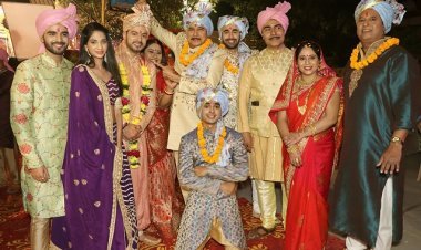 दंगल टीवी के शो "रंग जाऊं तेरे रंग में" में सृष्टि और ध्रुव की ग्रैंड शादी