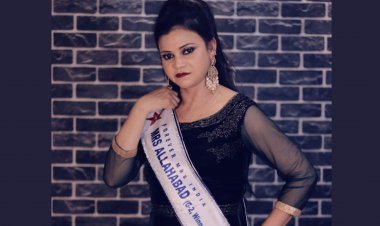 मिसेज इंडिया 2022 में नेहा खारे को उत्तरप्रदेश के अलाहाबाद से मिला सिटी विनर का टाइटल