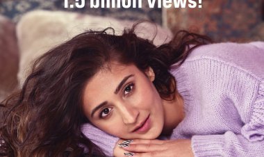 ध्वनि भानुशाली बनी यूट्यूब पर सबसे तेजी से 1.5 बिलियन व्यूज पार करने वाली सबसे कम उम्र की भारतीय संगीतकार