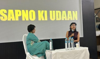 लापता लेडीज: प्रतिभा रांटा, स्पर्श श्रीवास्तव, और नितांशी गोयल ने किरण राव के साथ काला घोड़ा आर्ट फेस्टिवल में भरा रंग