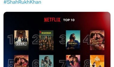 रेड चिलीज एंटरटेनमेंट ने अपनी 3 फिल्में के साथ नेटफ्लिक्स पर मचाई धूम, जवान, डंकी और 'भक्षक' टॉप 10 में हुई शामिल