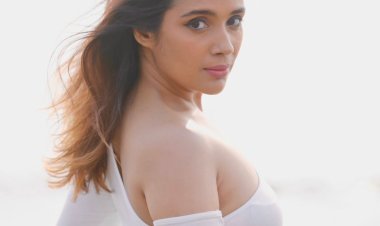 व्हाइट आउटफिट में वेरोनिका वनिज ने बढ़ाया टेंपरेचर