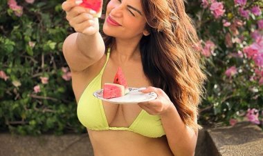 शमा सिकंदर बिकनी अवतार में लग रही है धमाकेदार