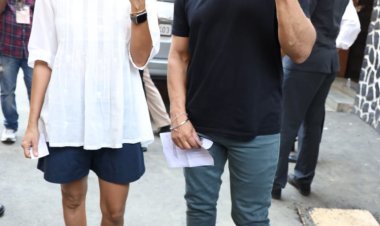 आमिर खान ने सितारे जमीन के दिल्ली शेड्यूल से ब्रेक लेकर मुंबई में दिया वोट, निभाया एक जिम्मेदार नागरिक होने का कर्तव्य