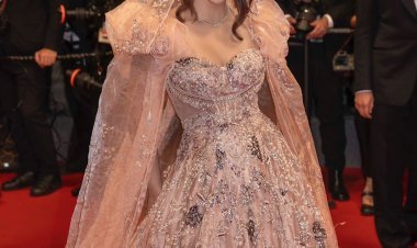 मिस इंडिया अरिसा खान ने कान्स रेड कार्पेट पर प्रतिष्ठित 'घूंघट' के साथ भारतीय संस्कृति का जश्न मनाया